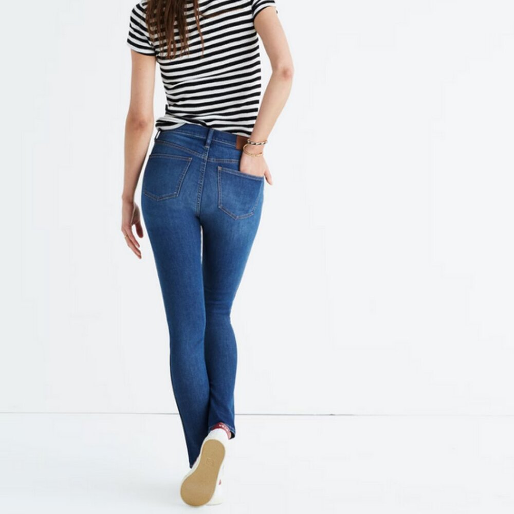 Madewell 9" Mid-Rise Skinny Jeans - Picture 3 of 7